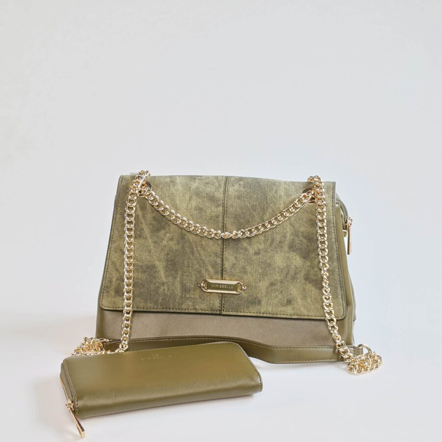 Ravora – Sac à main en Vert.