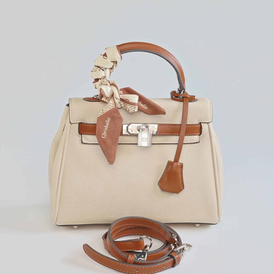 Vely – Sac à main en Beige.