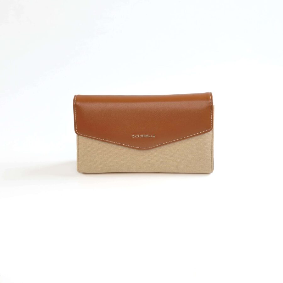 Glamy – Pochette Femmes en Beige.