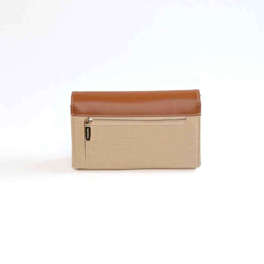 Glamy – Pochette Femmes en Beige.
