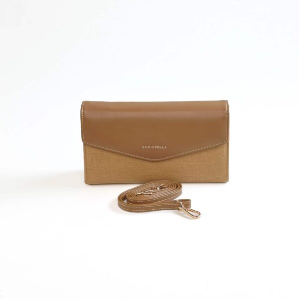 Glamy – Pochette Femmes en Kaki.
