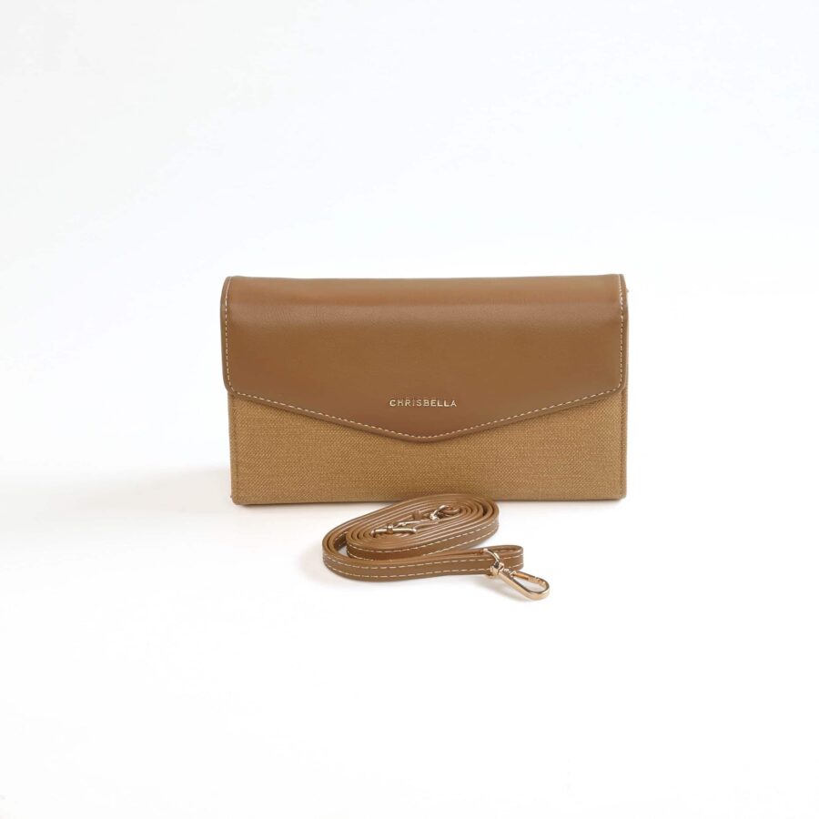 Glamy – Pochette Femmes en Kaki.