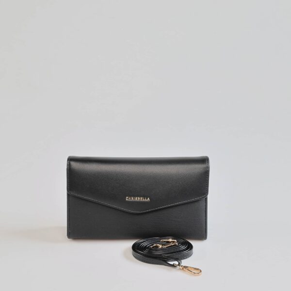 Glamy – Pochette Femmes en Noir.