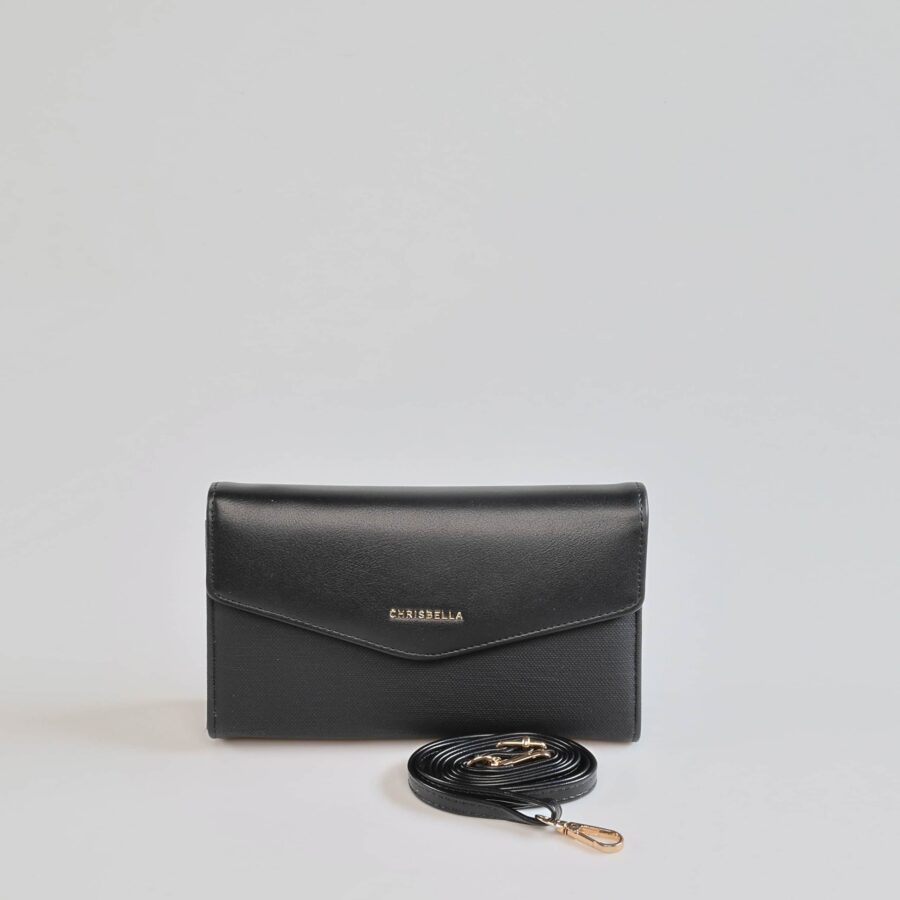 Glamy – Pochette Femmes en Noir.