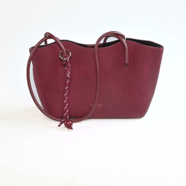 Lovely – Sac à main en Bordeau.