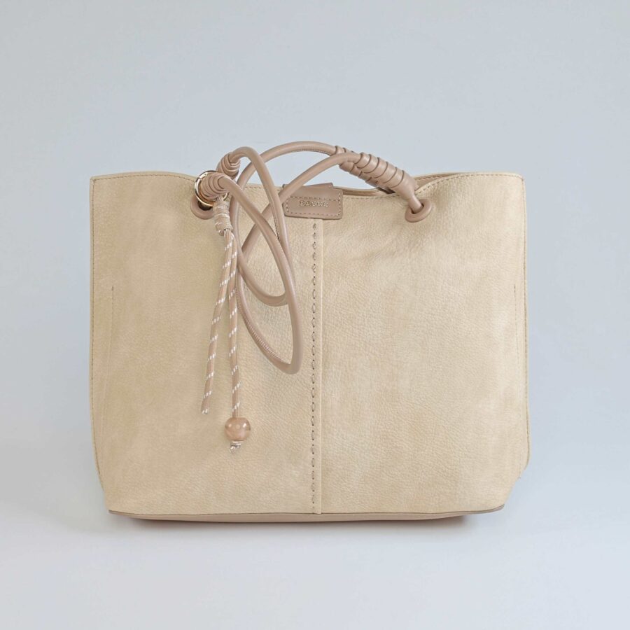 Laya – Sac à main en Beige.