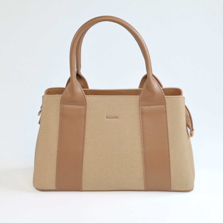Vela – Sac à main en Beige.