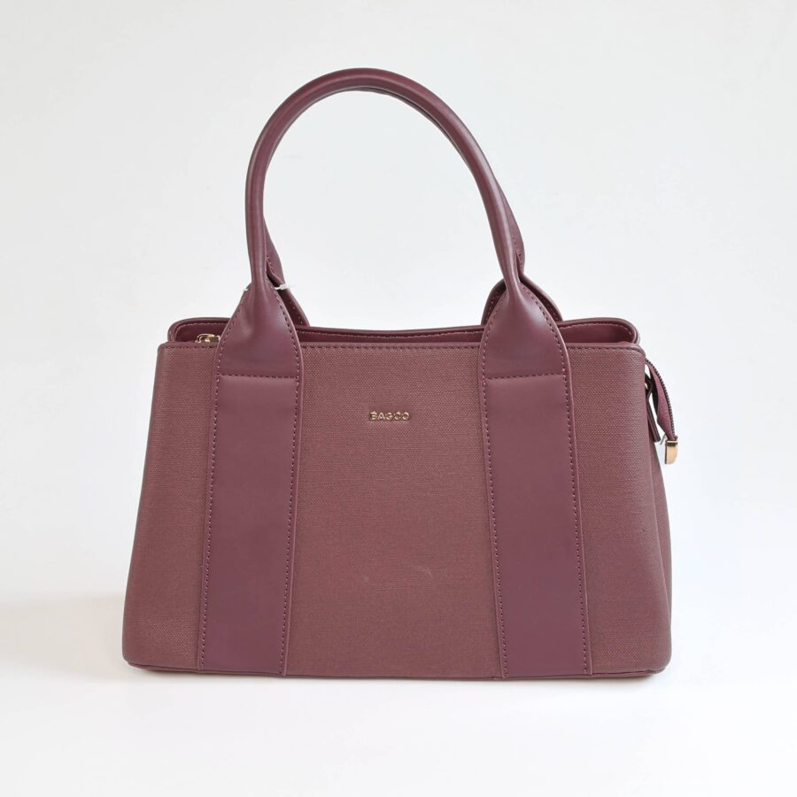 Vela – Sac à main en Bordeau.