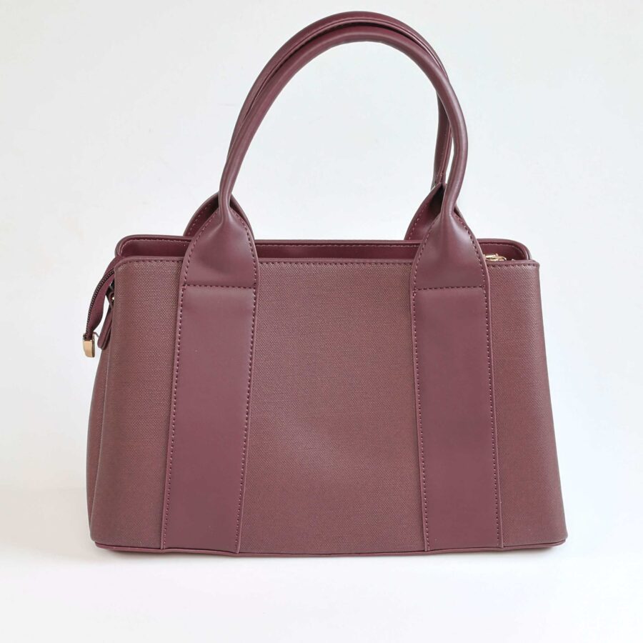 Vela – Sac à main en Bordeau.
