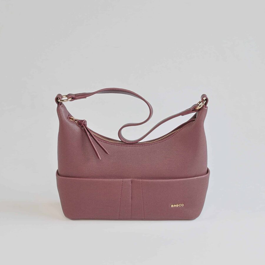 Movy – Sac à main en Bordeau.