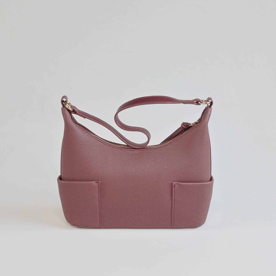 Movy – Sac à main en Bordeau.