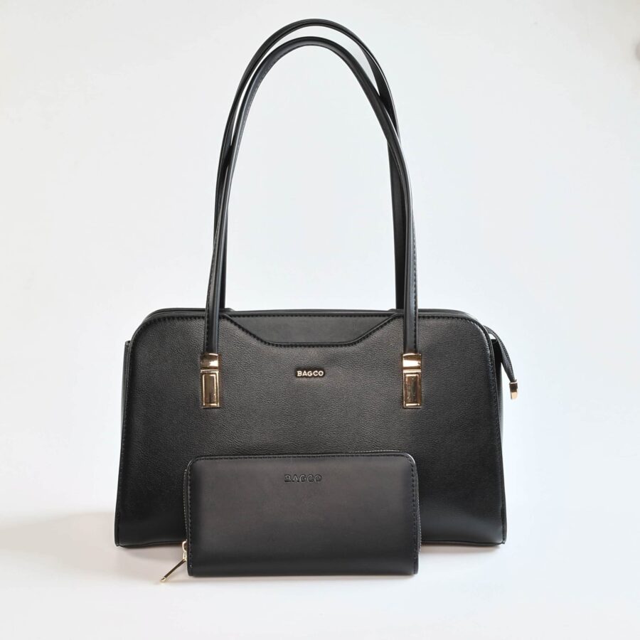 Lessa – Sac à main en Noir.