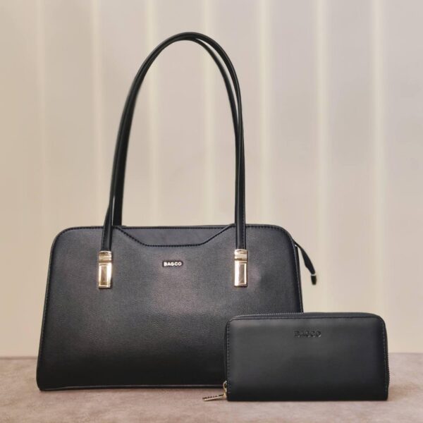 Lessa – Sac à main en Noir.