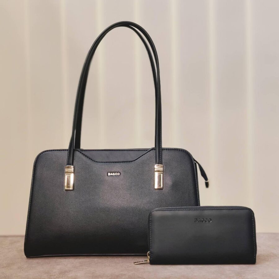 Lessa – Sac à main en Noir.