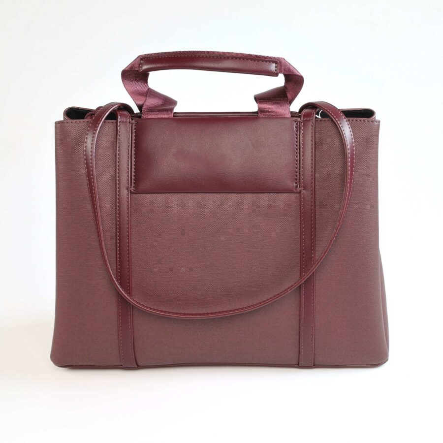 Star – Sac à main en Bordeau.