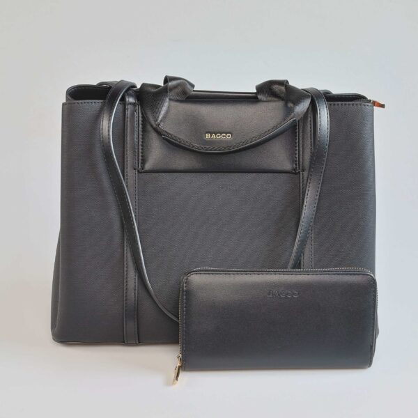 Star – Sac à main en Noir.