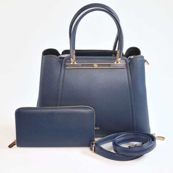 Rania – Sac à main en Bleu.