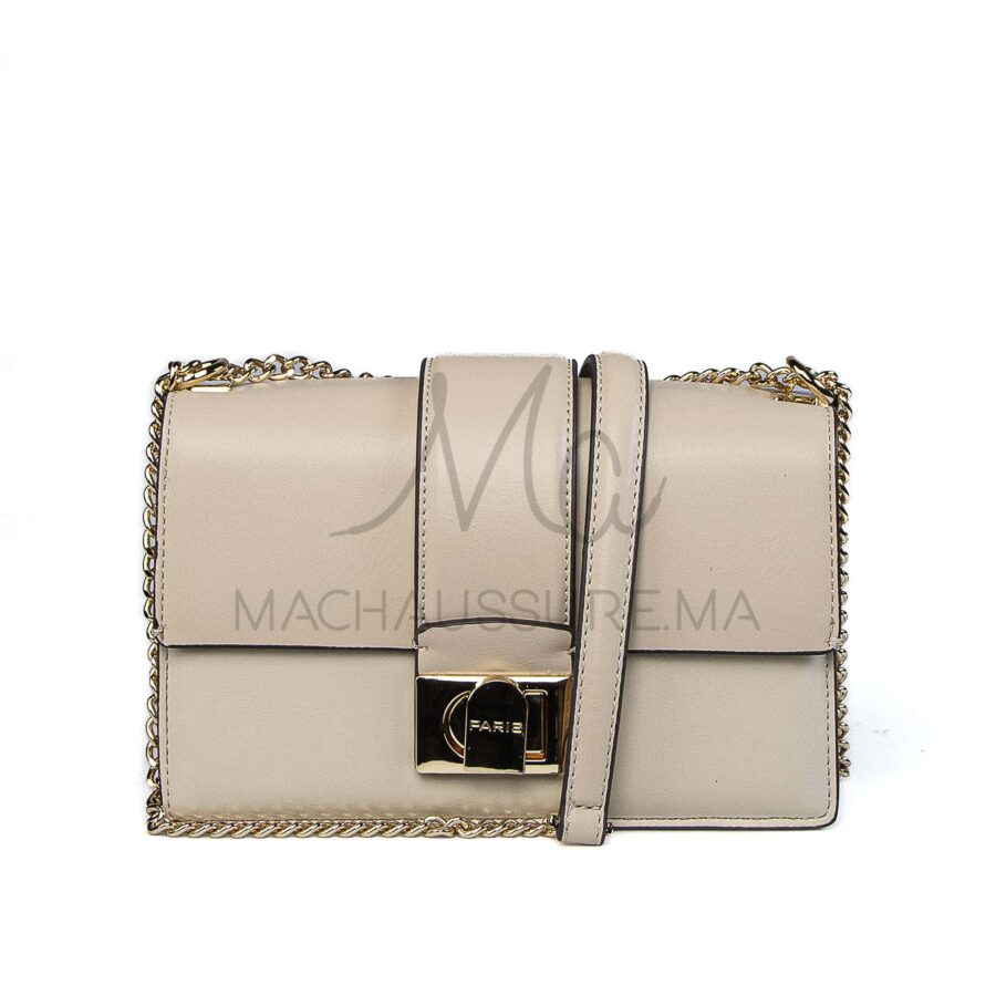 Tislit – Sac à main en Beige.