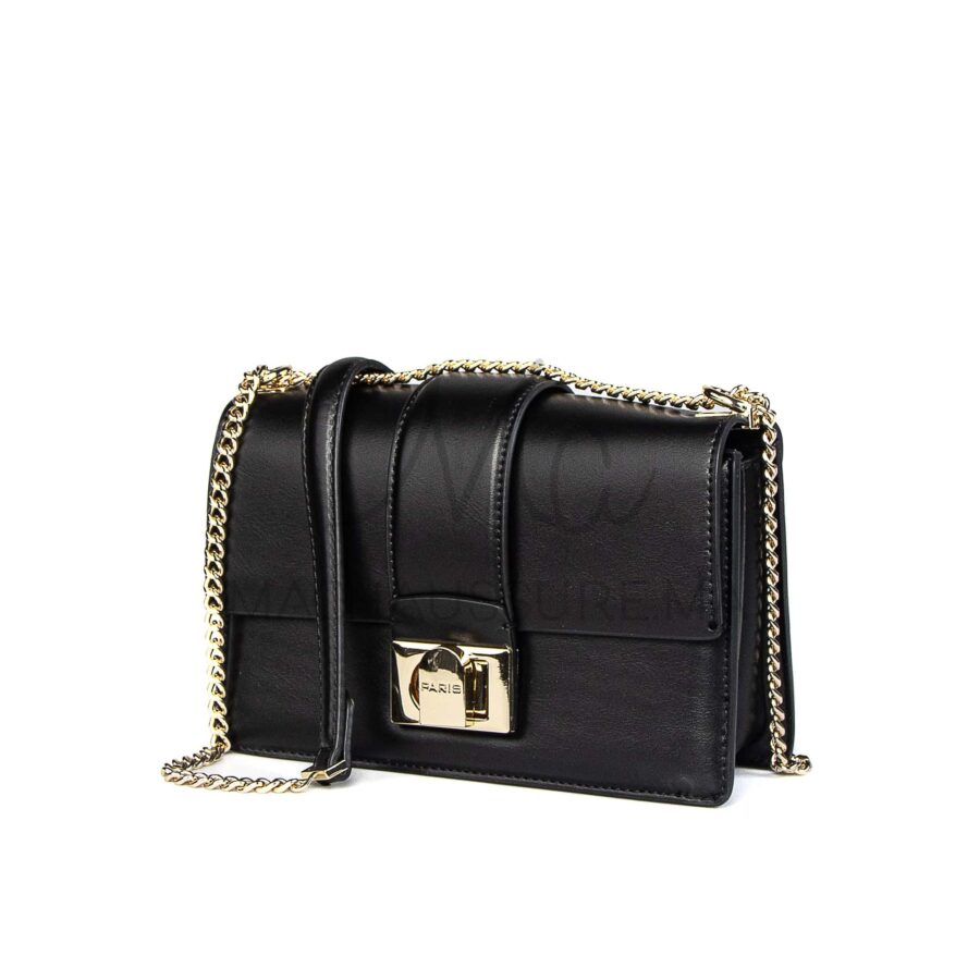 Tislit – Sac à main en Noir.