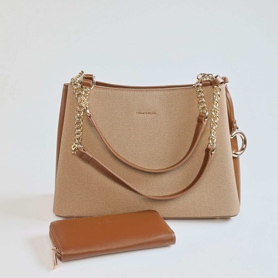 Mode – Sac à main en Coffee.
