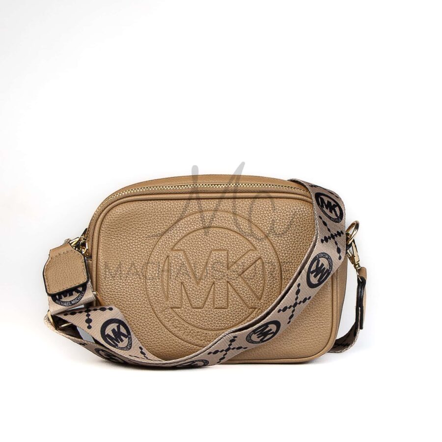 Kenza – Sac à main en Abricot.
