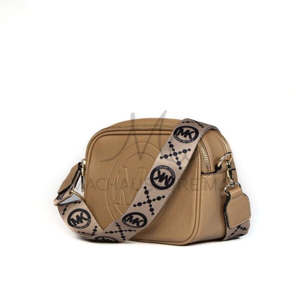 Kenza – Sac à main en Abricot.
