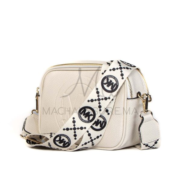 Kenza – Sac à main en Blanc.
