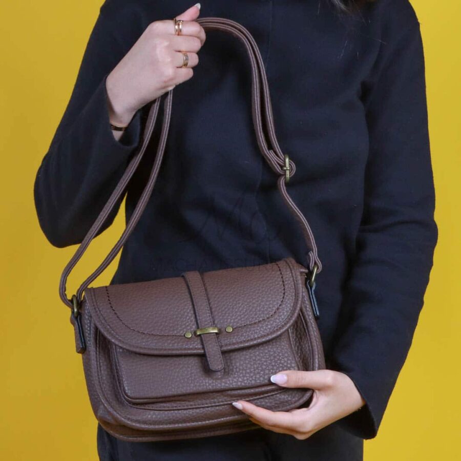 Moderno – Sac à main en Coffee.