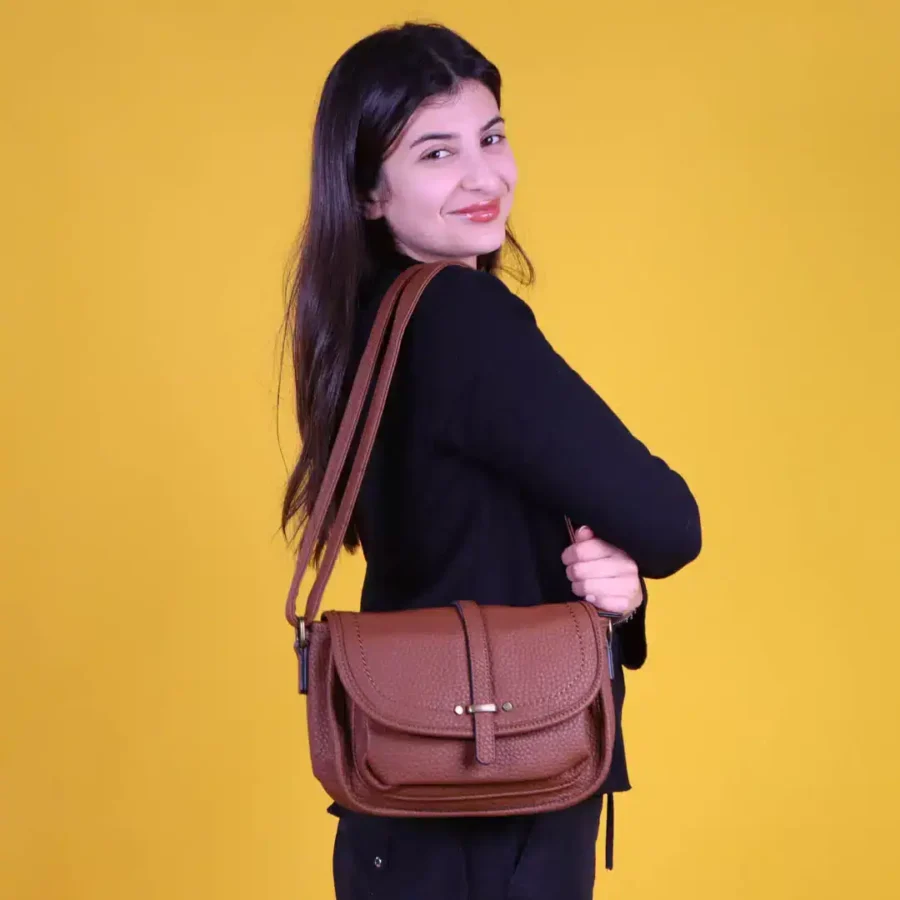 Moderno – Sac à main en Marron.
