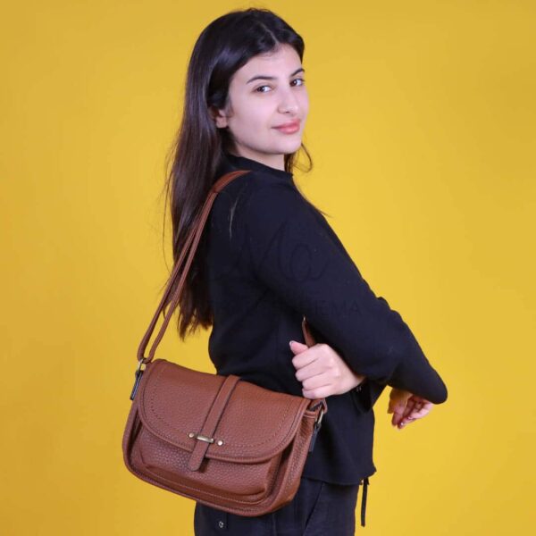 Moderno – Sac à main en Marron.