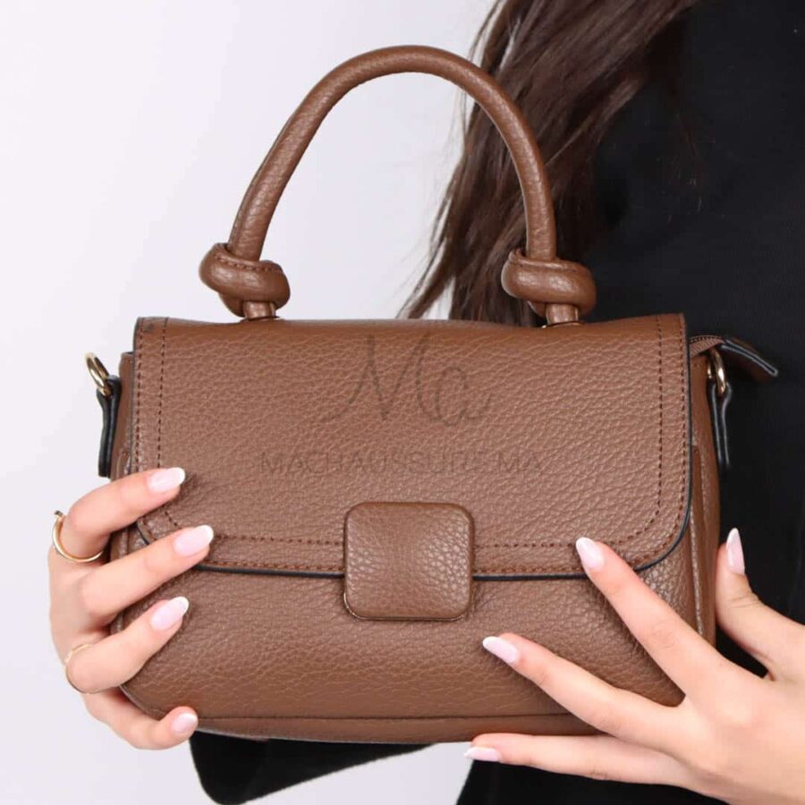Sophistiqué – Sac à main en Coffee.