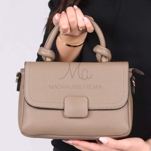 Sophistiqué – Sac à main en Kaki.