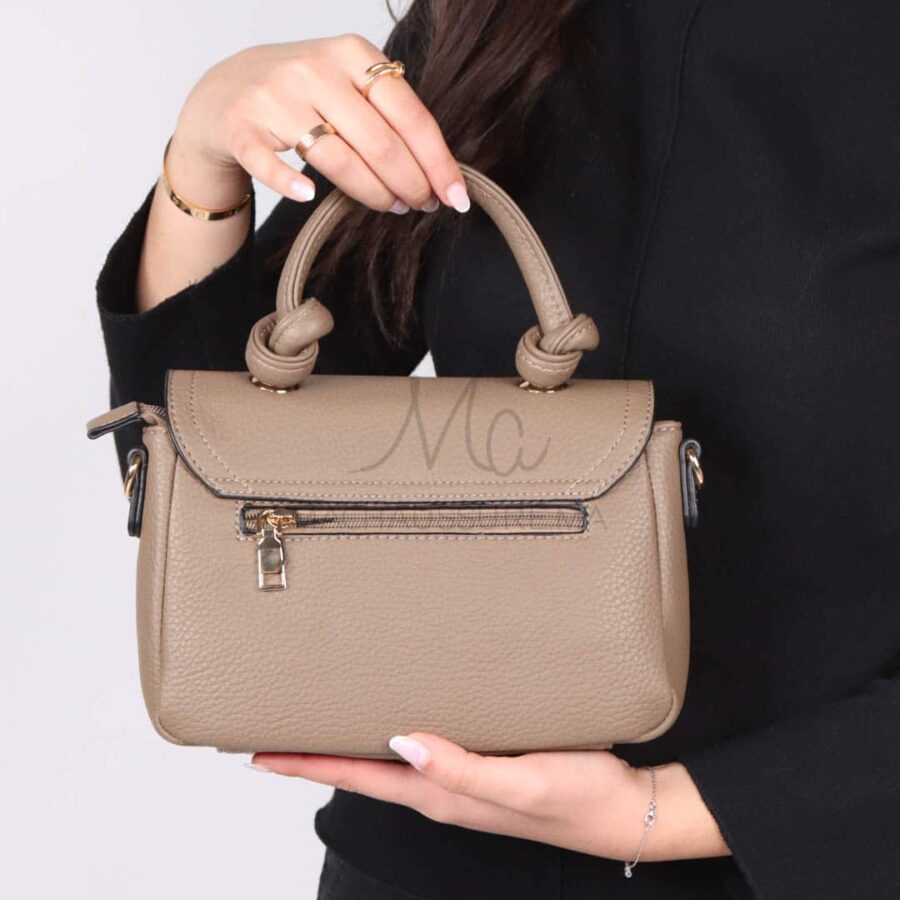 Sophistiqué – Sac à main en Kaki.
