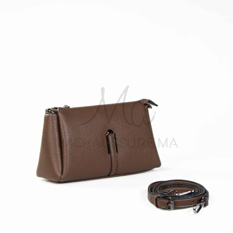 Claudy – Sac à main en Coffee.