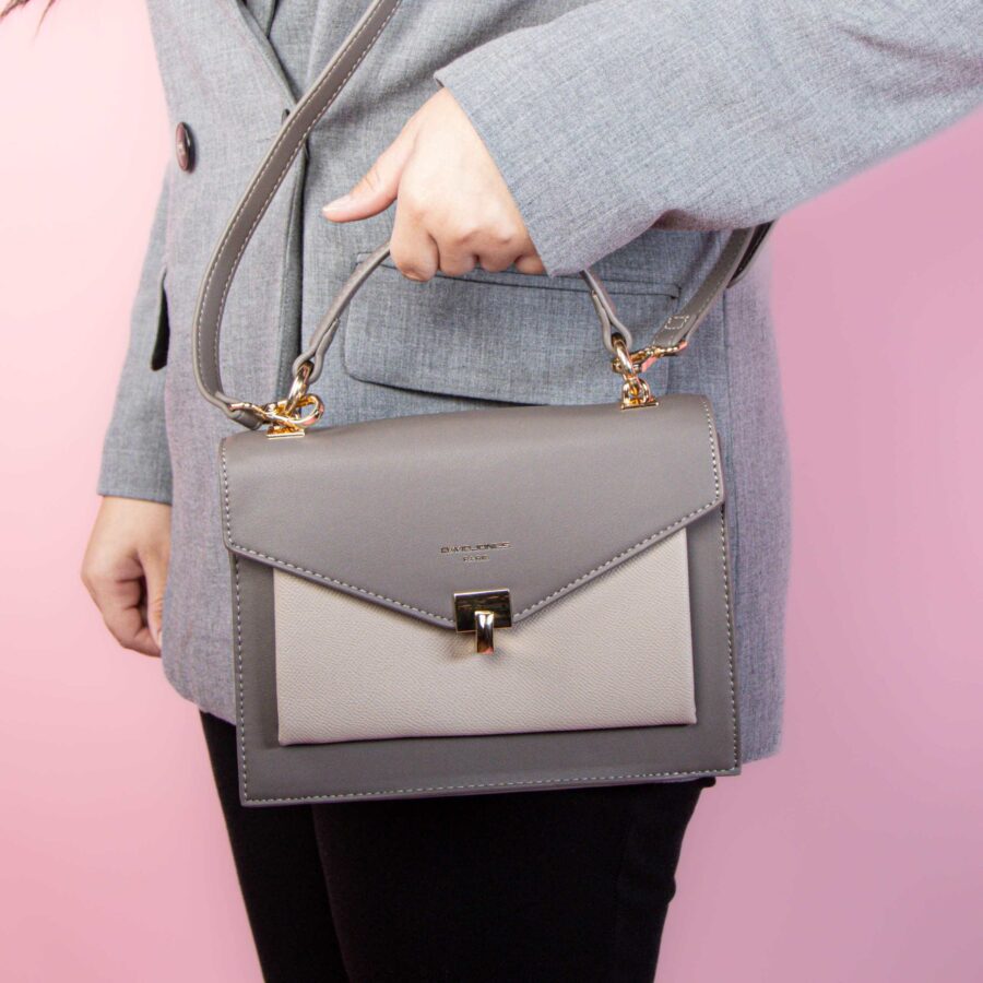 Bellezza – Sac à main en Taupe.