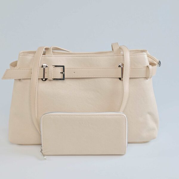 Noly – Sac à main en Beige.