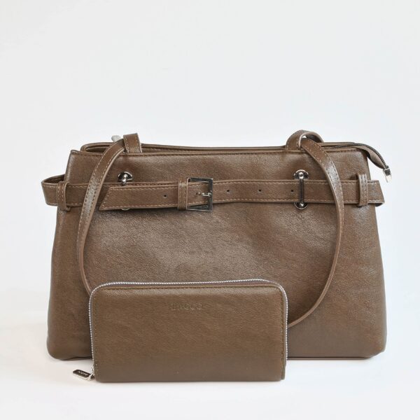 Noly – Sac à main en Coffee.