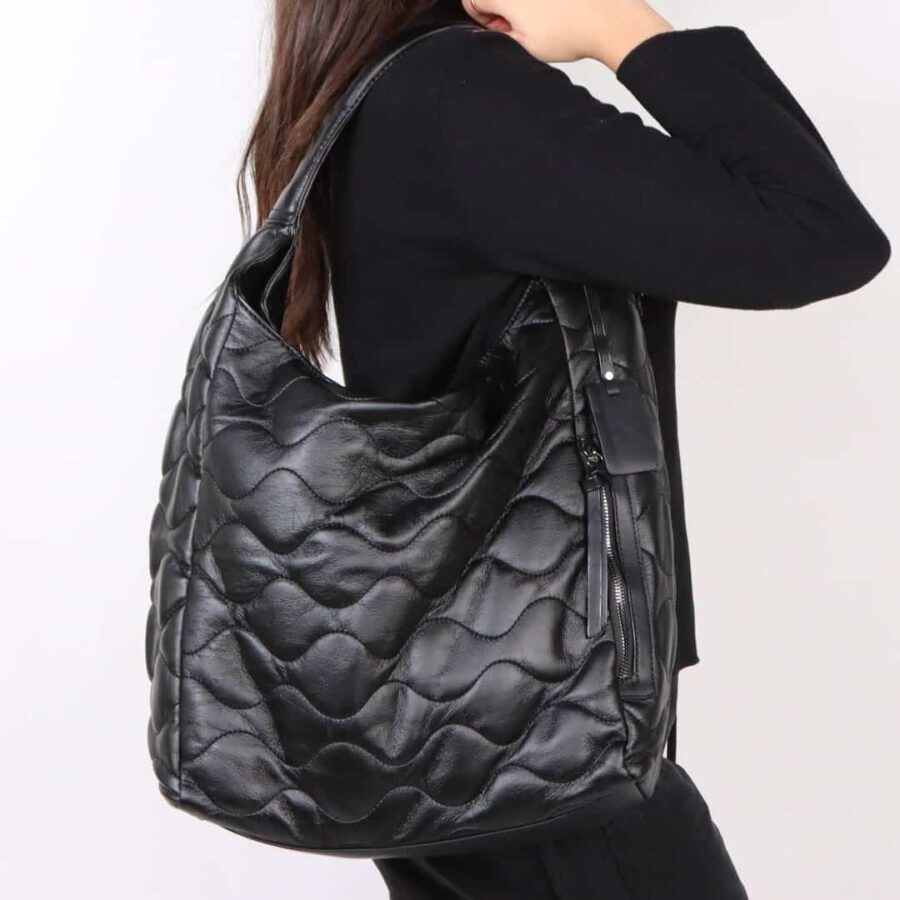 TrendyTote – Sac à main en Noir.