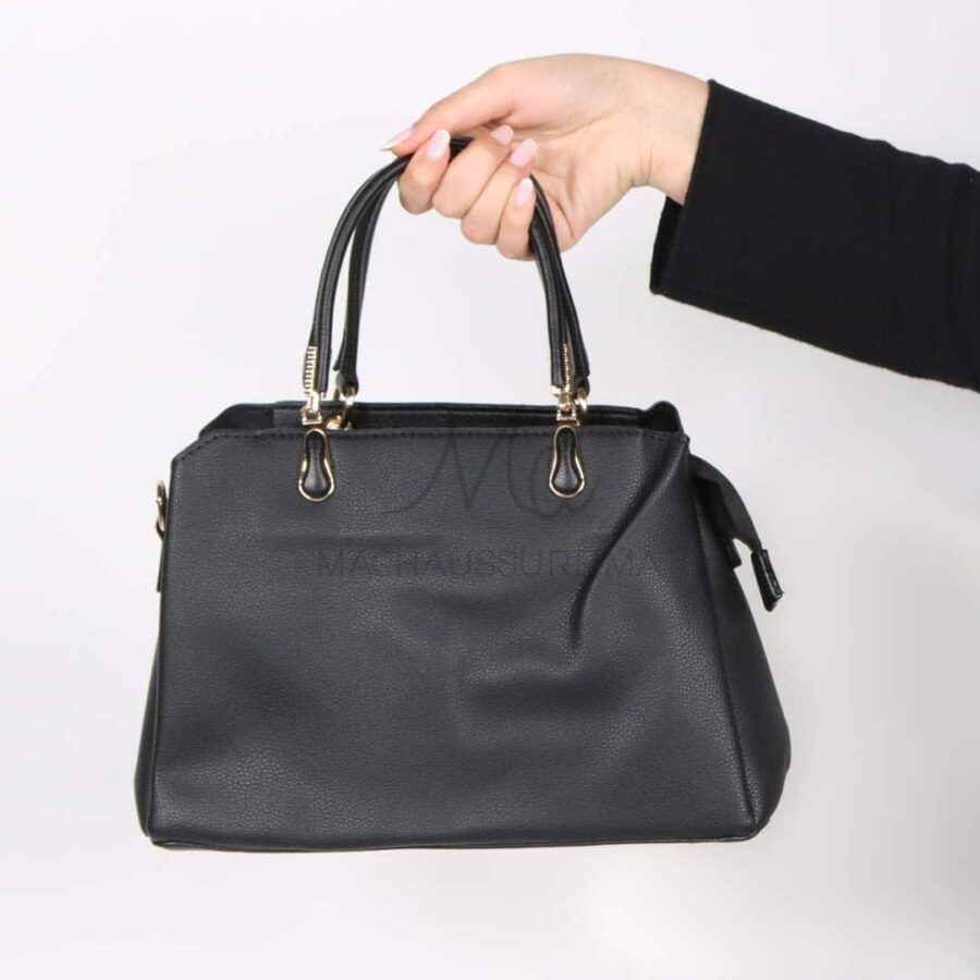 Linea – Sac à main en Noir.
