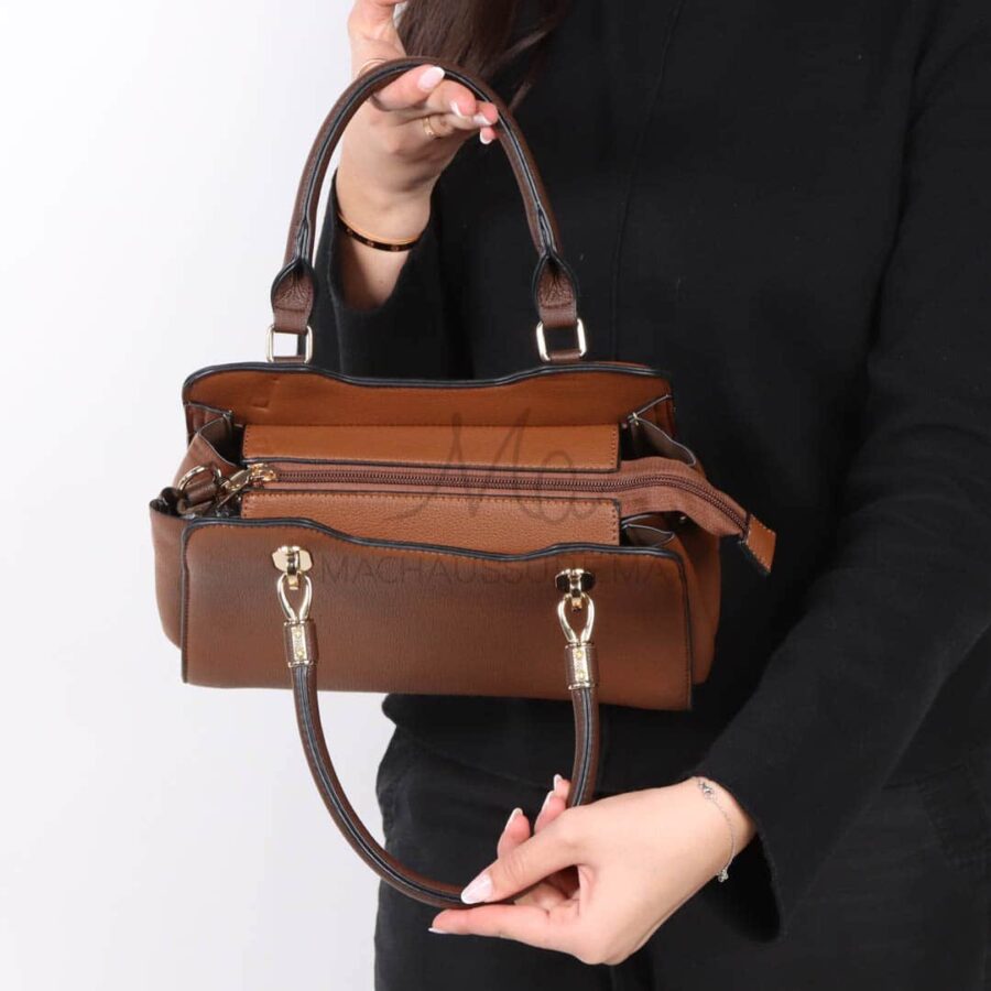 Chic – Sac à main en Marron.