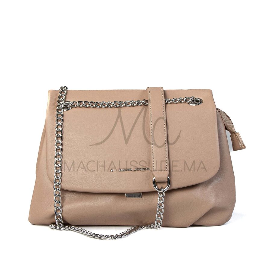 Mellis – Sac à main en Camel.