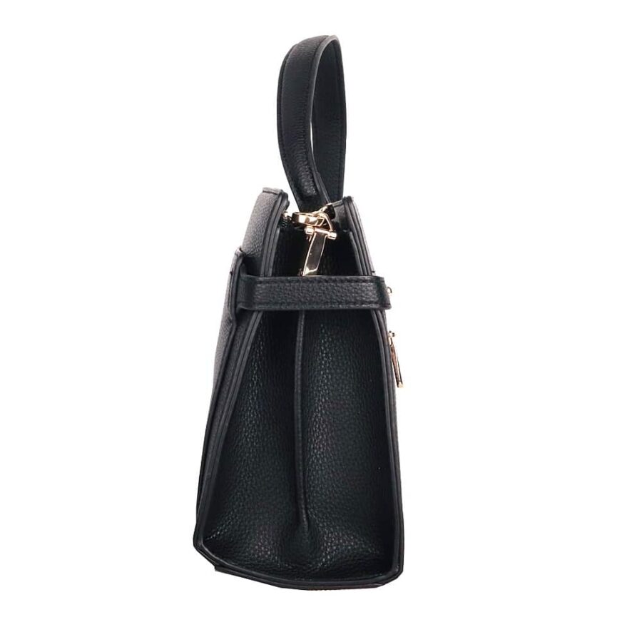 Le Pur – Sac à main en Noir.