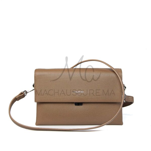 Asif – Sac à main en Camel.
