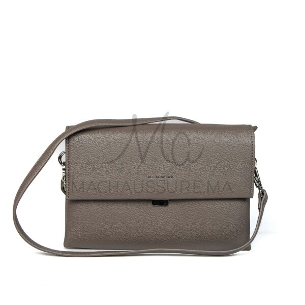 Asif – Sac à main en Grisfonce.