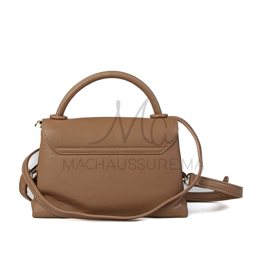 Alma – Sac à main en Camel.
