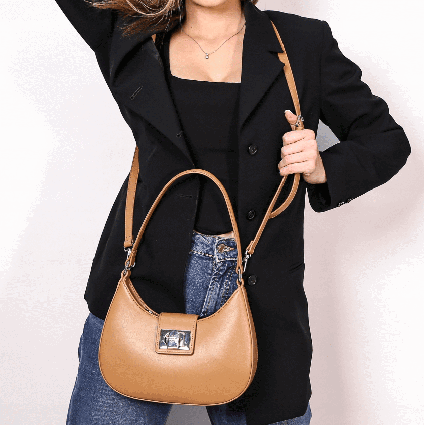 Bellezza – Sac à main en Kaki.