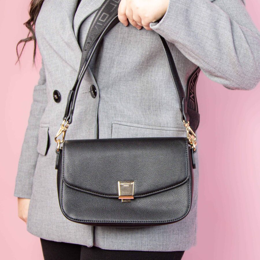 Opale – Sac à main en Noir.