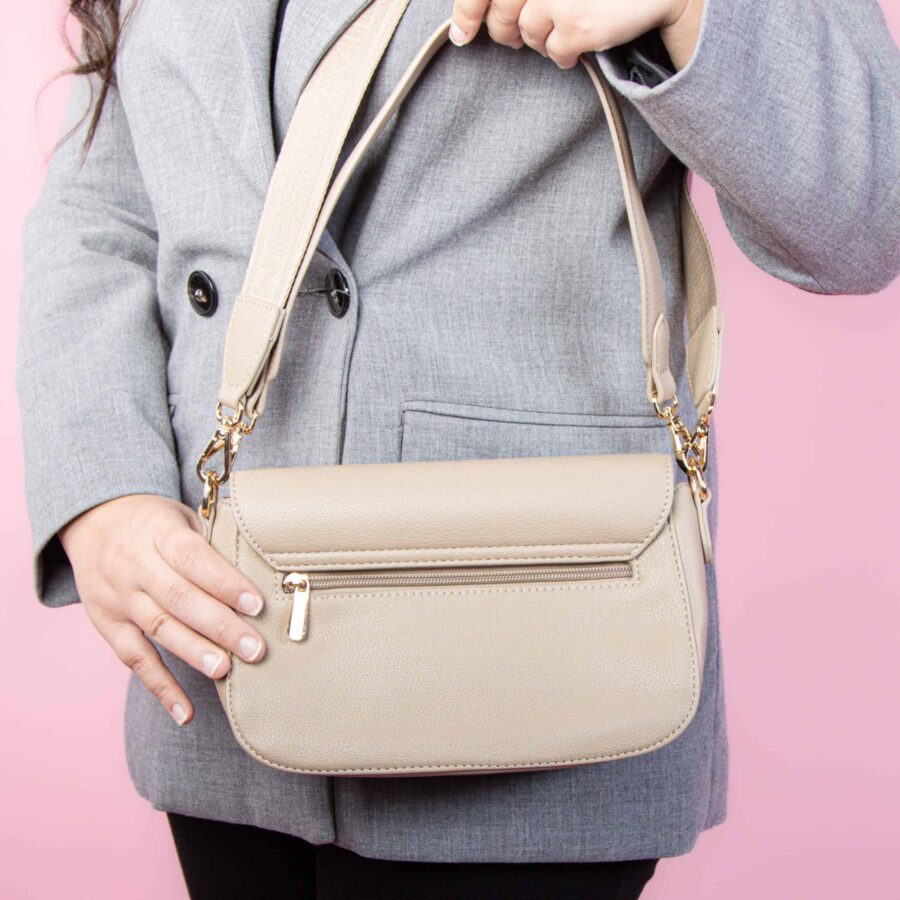 Opale – Sac à main en Taupe.