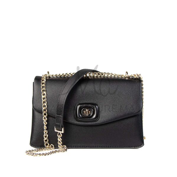 Delya – Sac à main en Noir.