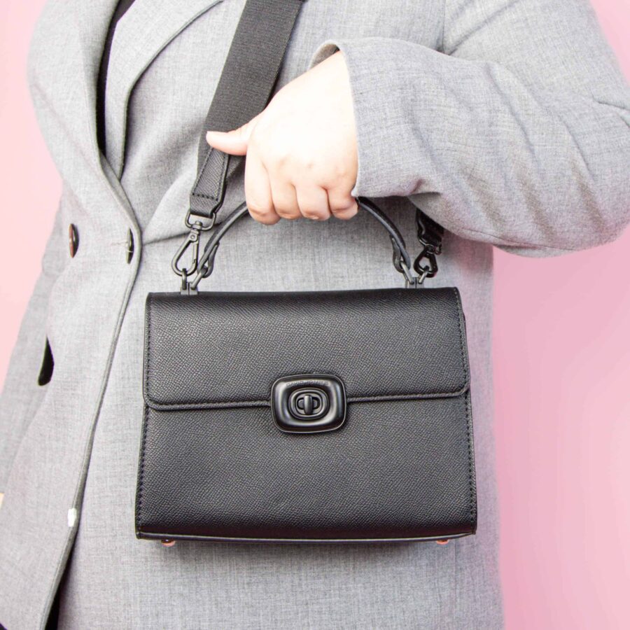 Zeste – Sac à main en Noir.